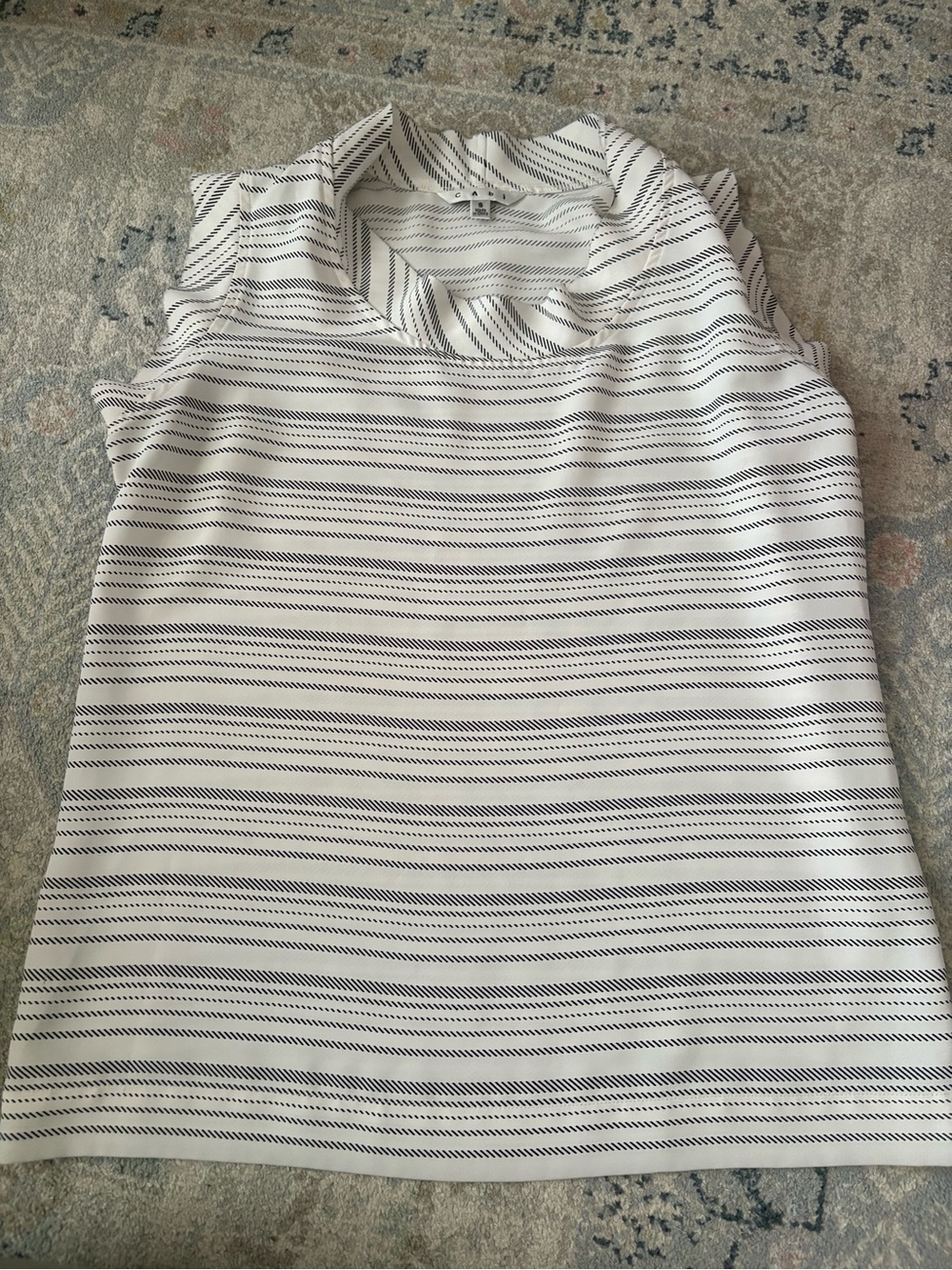 Women's Mixed Polka & Stripe Tops - Black, White, Cream - Assorted Pack - Picture 2 of 4